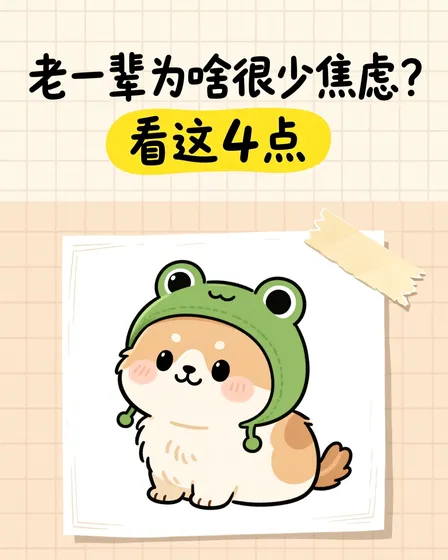 老一辈为啥很少焦虑？看这4点